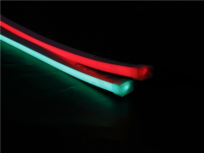 12x20mm RGB Silicon Neon IP67  (Side view - Flat Head) 