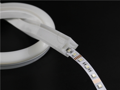 20x25mm Flexible silicon tube (Side view)