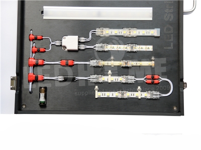 LED灯带端子连接器展箱